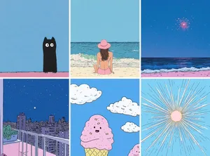 Futuristic Geometric Elegance - Пример 3