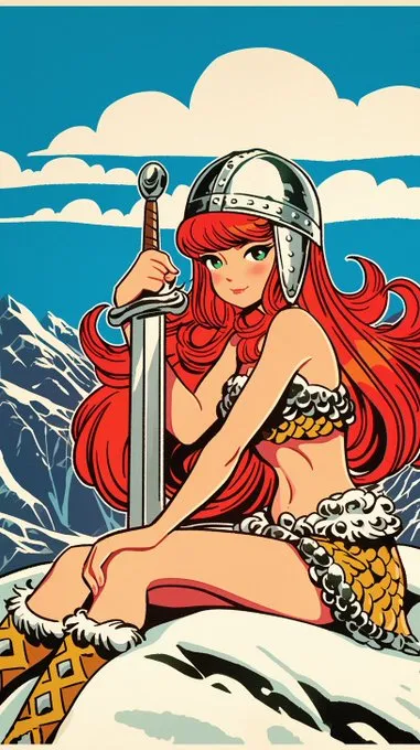 Bold Pop Art Comic Style - Пример 4