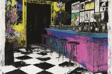 Bold Silhouette Landscape - Пример 4