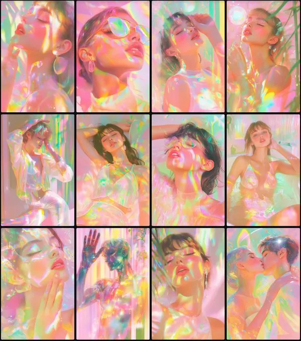 Dreamy Neon Radiance - Пример 2