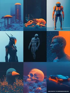 Cyberpunk Dreamscape - Пример 1