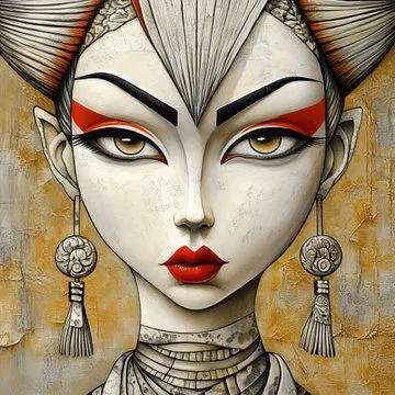 Contemporary Iconography with Warm Serenity - Пример 1