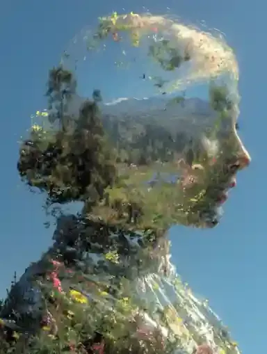 Ethereal Floral Dreamscape - Пример 3