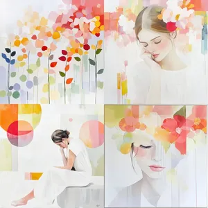 Ethereal Floral Dreamscape - Пример 1