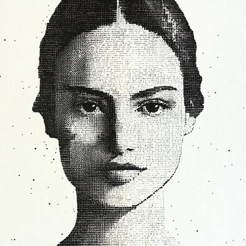 Dreamy Pointillist Abstraction - Пример 3