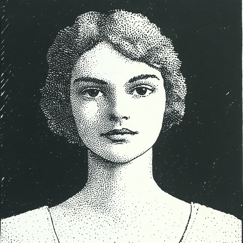 Dreamy Pointillist Abstraction - Пример 4