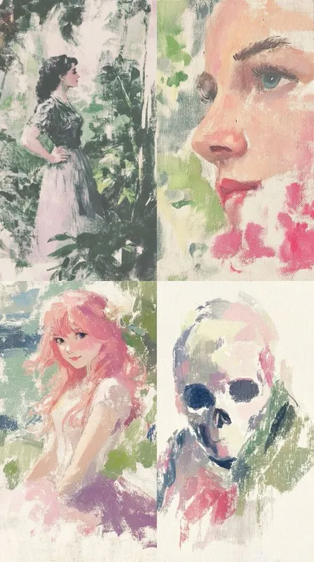 Impressionistic Pastel Portraits - Пример 2