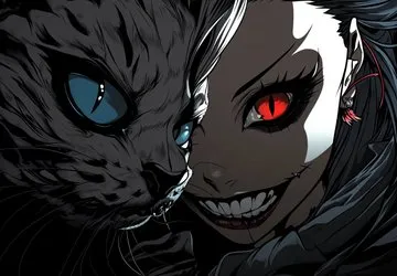 Dark Anime Vibes - Пример 1