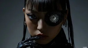 Futuristic Cyberpunk Intrigue - Пример 1