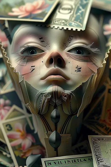 Futuristic Surrealism with Pastel Undertones - Пример 2
