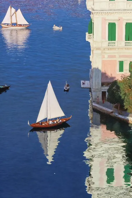 Serene Alpine Canvas - Пример 3