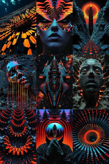 Vibrant Ethereal Vibes - Пример 2