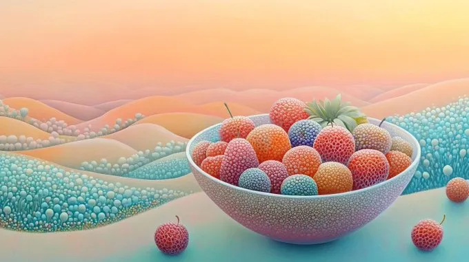 Surreal Pastel Dreamscape - Пример 3