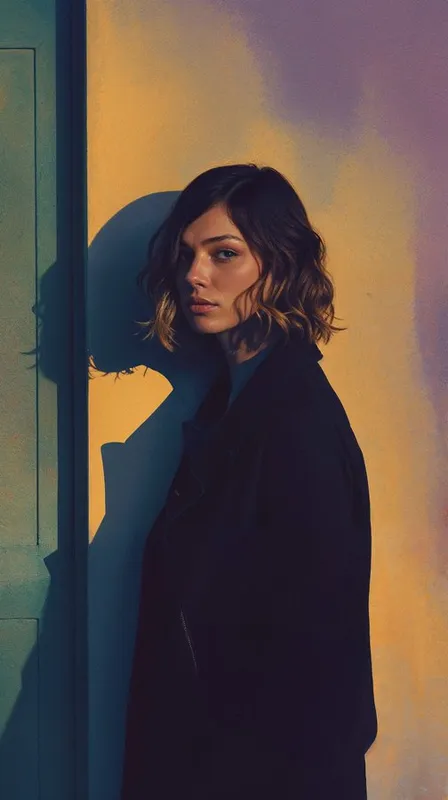 Moody Cinematic Portrait - Пример 1