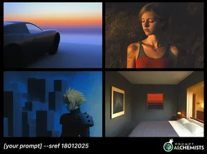 Mystic Feline Elegance - Пример 3