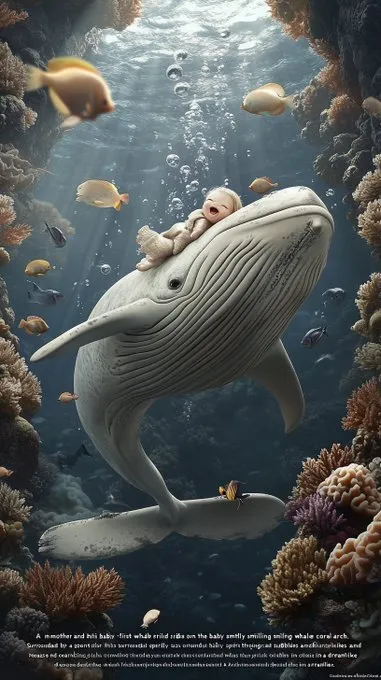 Whimsical Ocean Fantasy - Пример 4