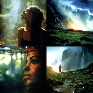 Vibrant Cyberpunk Dream - Пример 3