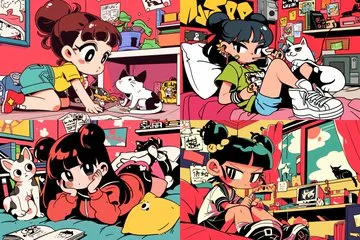 Vibrant Pop Art Street Style - Пример 3