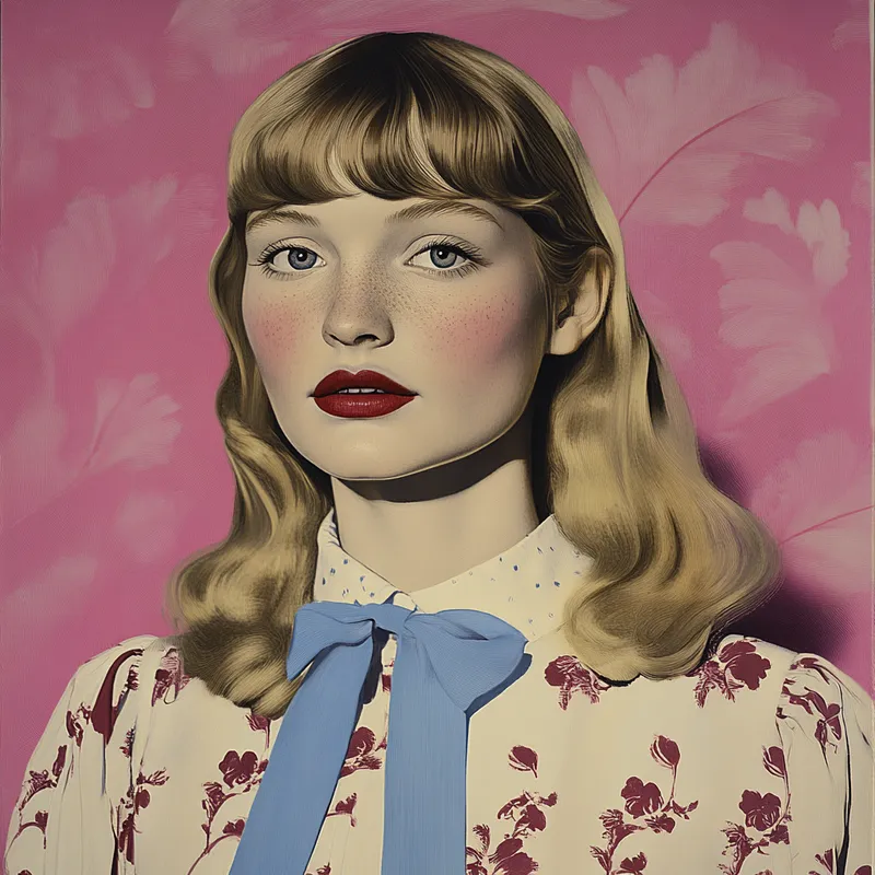 Retro-Modern Reverie - Пример 4