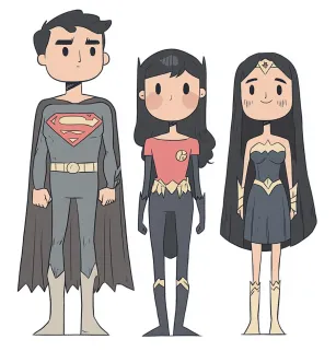 Kids Comic Style Illustration - Пример 3