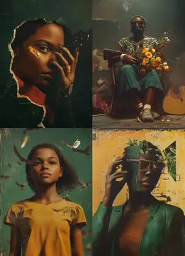 Surreal Artistic Portraits - Пример 1