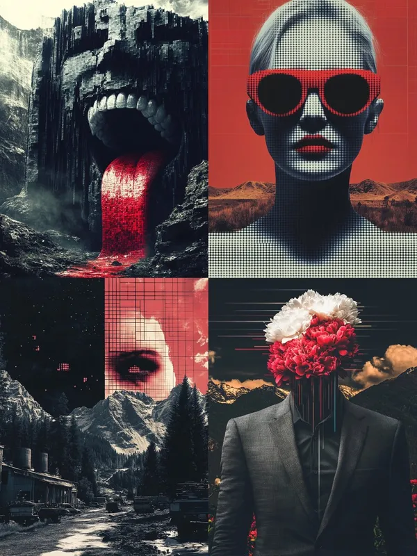 Surreal Dystopian Dreamscape - Пример 2