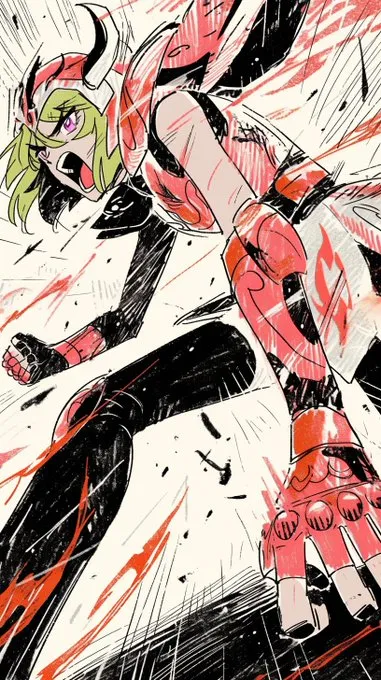 Energetic Anime Dynamism - Пример 2