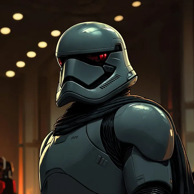 Futuristic Comic Noir - Пример 2