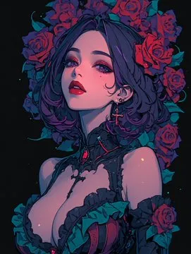 Vibrant Gothic Fantasy - Пример 3