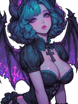 Vibrant Gothic Fantasy - Пример 1