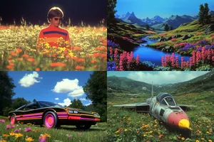 Vibrant Retro Nostalgia - Пример 1