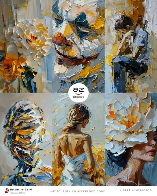 Dynamic Impasto Expressionism - Пример 2