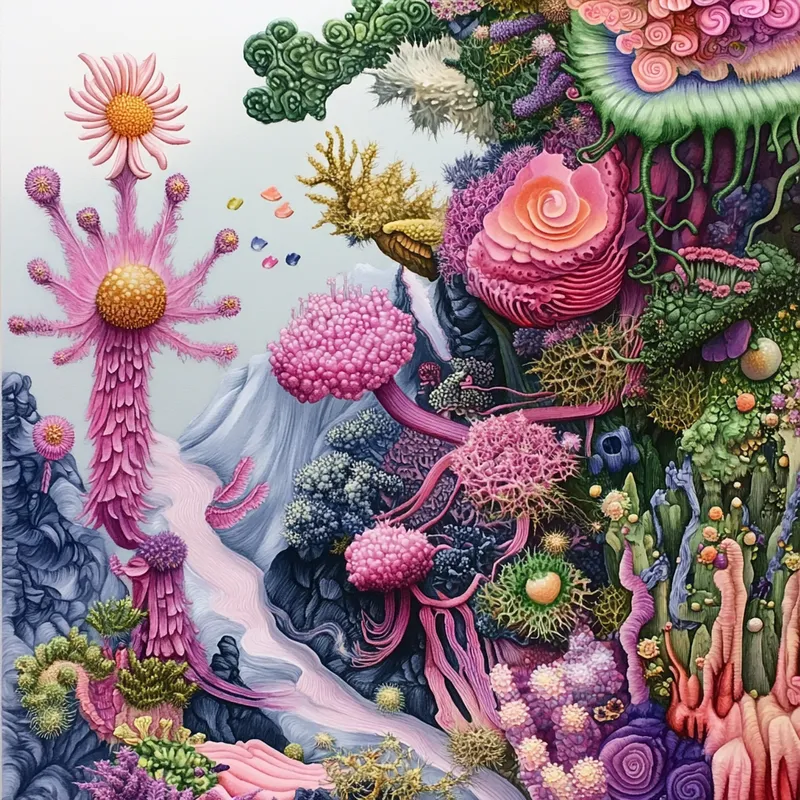 Surreal Pastel Fantasy - Пример 4