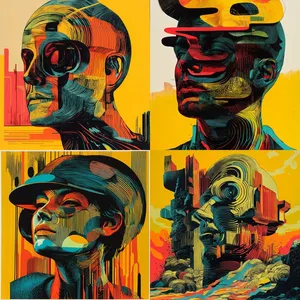 Vibrant Surreal Expressionism - Пример 4