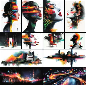 Vibrant Surreal Expressionism - Пример 1