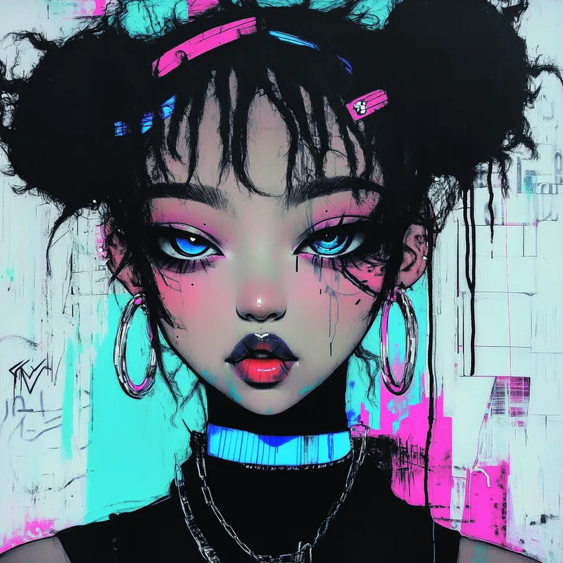 Vibrant Pop Fantasy - Пример 3