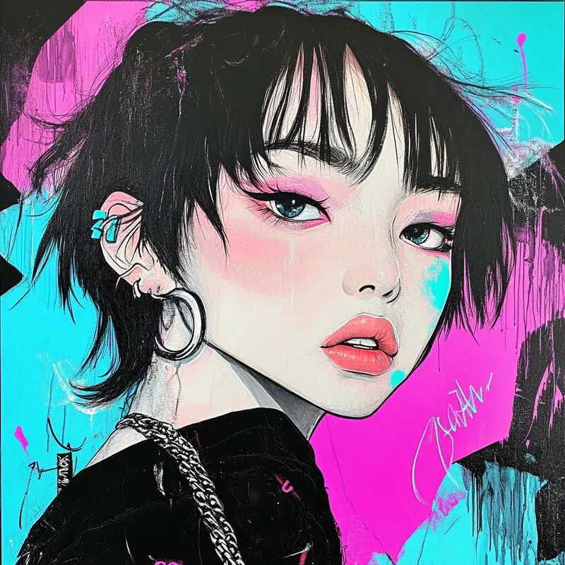 Vibrant Pop Fantasy - Пример 4