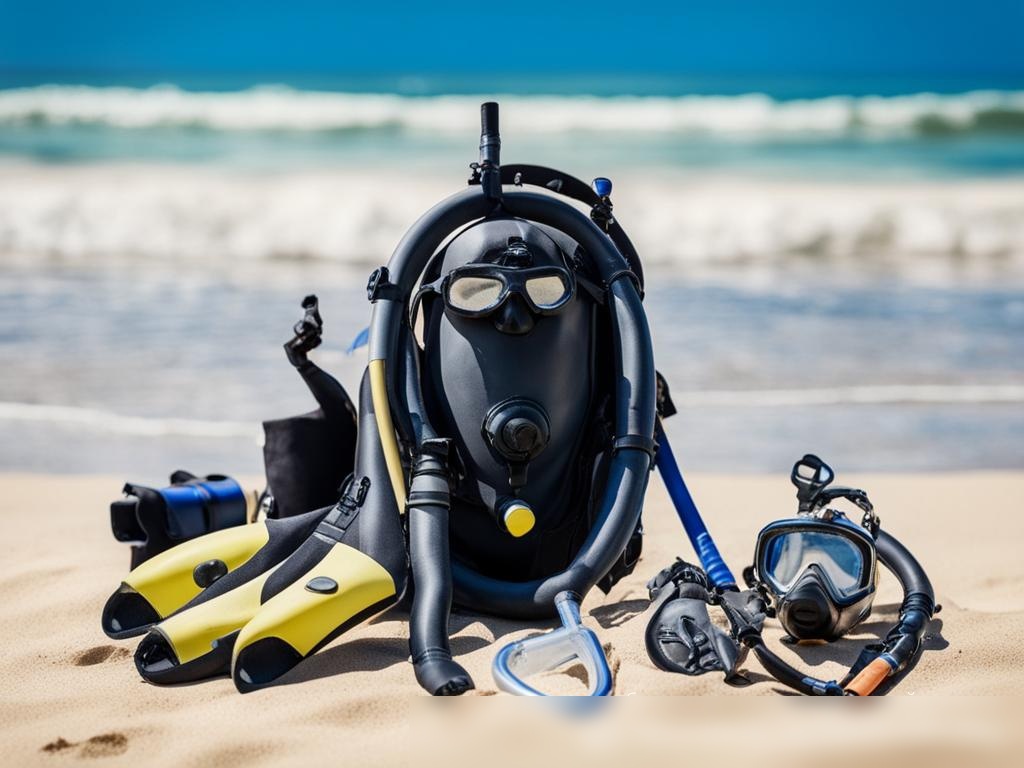 Товары для подводного плавания - Пример 1