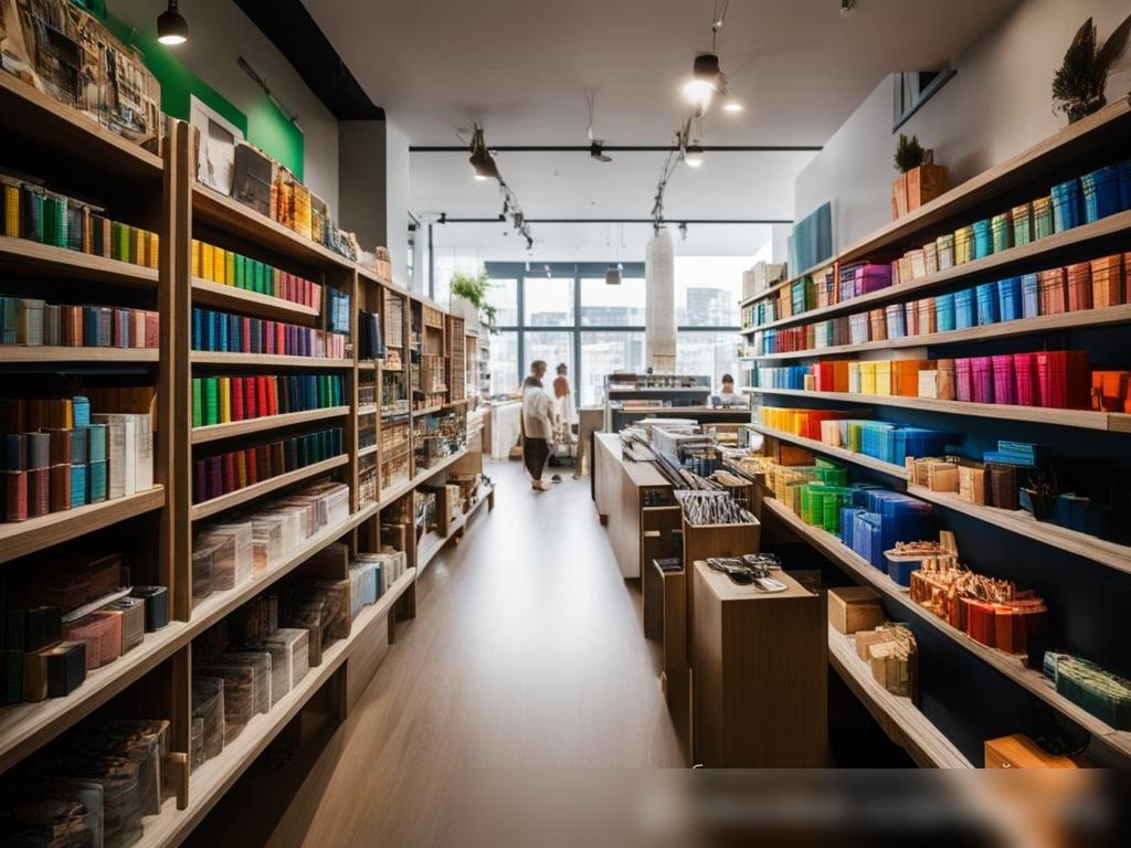 Специализированные магазины канцелярских товаров - Пример 1