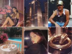 Dramatic Contrast in Red and Black - Пример 4