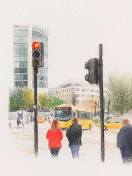 Pastel Urban Serenity - Пример 1