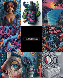 Dreamlike Celestial Landscape - Пример 4