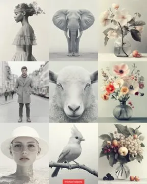 Ethereal Double Exposure - Пример 4