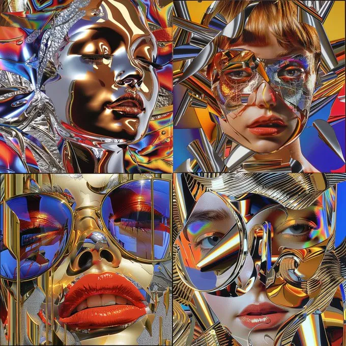 Fluid Chrome Elegance - Пример 3