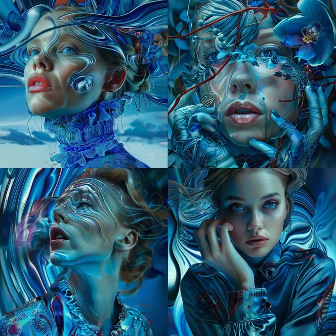 Fluid Chrome Elegance - Пример 1