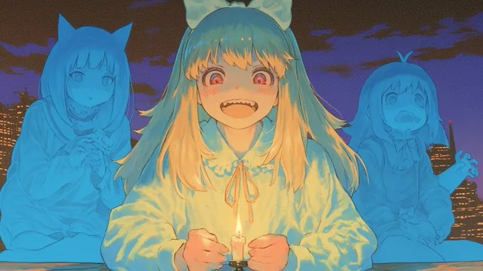 Eerie Anime Nocturne - Пример 2