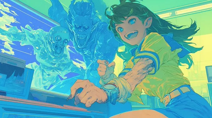 Eerie Anime Nocturne - Пример 4