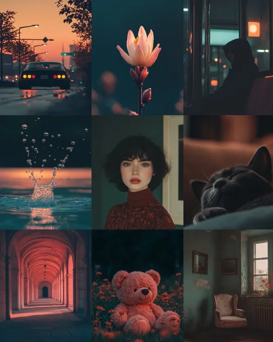 Moody Nostalgia Collage - Пример 2