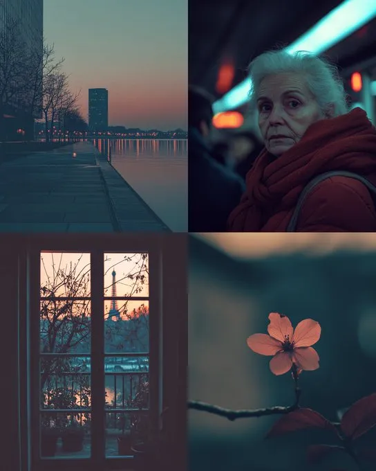 Moody Nostalgia Collage - Пример 3