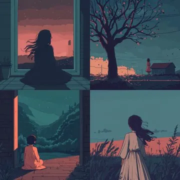 Moody Nostalgia Collage - Пример 4